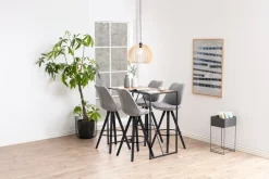 ACTONA GROUP Bartisch mit schmalem Metallfuß, Breite 120 cm, in weiteren Variationen