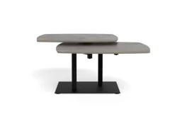 ACTONA GROUP Couchtisch »Carballo« Tisch, grau, Rotation,122x70x40cm