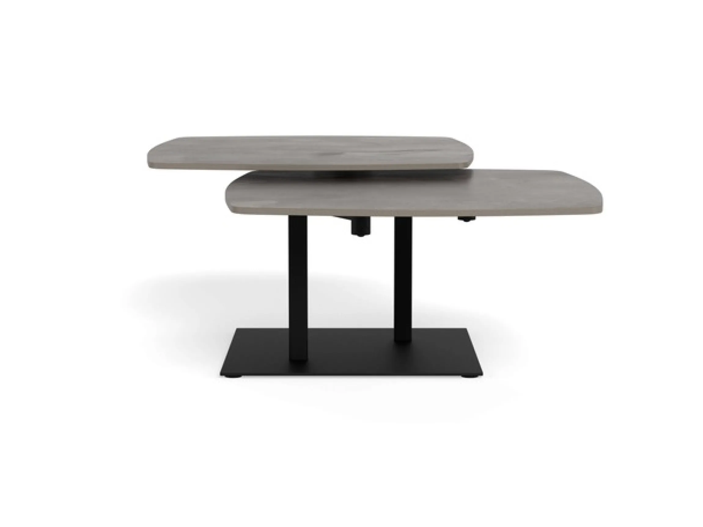 ACTONA GROUP Couchtisch »Carballo« Tisch, grau, Rotation,122x70x40cm