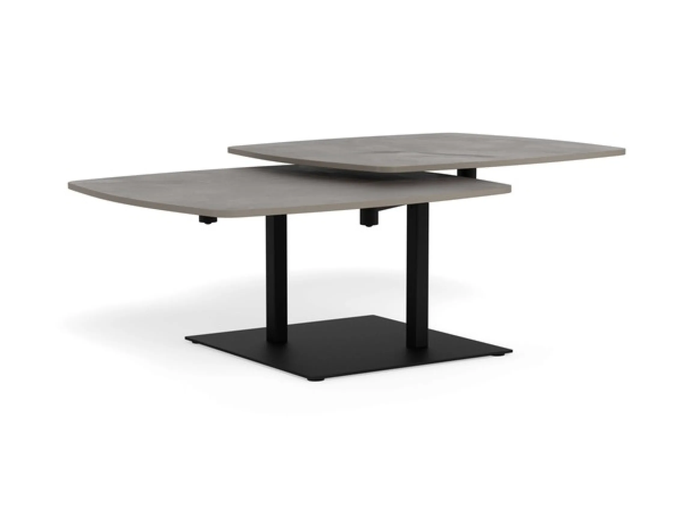 ACTONA GROUP Couchtisch »Carballo« Tisch, grau, Rotation,122x70x40cm