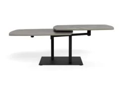 ACTONA GROUP Couchtisch »Carballo« Tisch, grau, Rotation,122x70x40cm