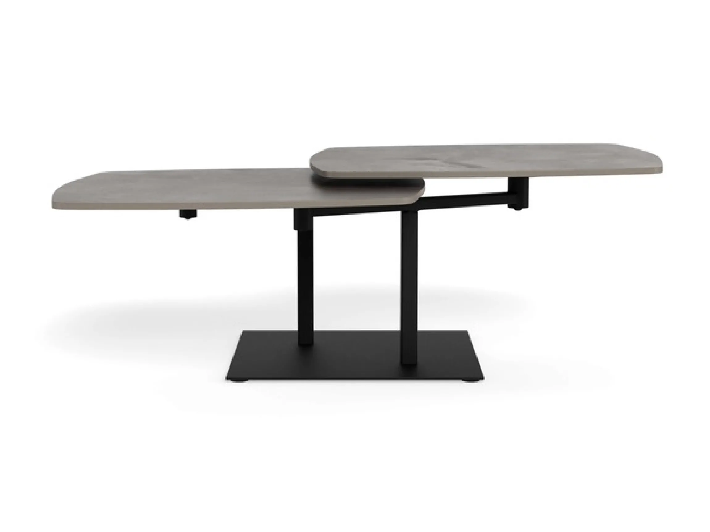 ACTONA GROUP Couchtisch »Carballo« Tisch, grau, Rotation,122x70x40cm
