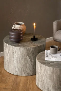ACTONA GROUP Couchtisch »Dice 2er Set - Steinoptik, modern & stilvoll, skandinavisches Design« Couchtisch, Beistelltisch,OTTOs Choice, Pflegeleichter Beistelltisch, vielseitig, robust