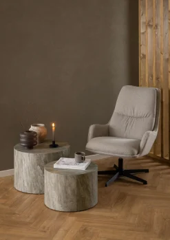 ACTONA GROUP Couchtisch »Dice 2er Set - Steinoptik, modern & stilvoll, skandinavisches Design« Couchtisch, Beistelltisch,OTTOs Choice, Pflegeleichter Beistelltisch, vielseitig, robust