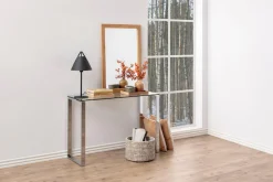 ACTONA GROUP Couchtisch »Karina« aus einem schönen chromfarbenen Metallgestell, Breite 40 cm
