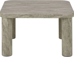 ACTONA GROUP Couchtisch »Solano« 1 Stk. tlg. grauer Marmorlook, robuste Beine,FSC™