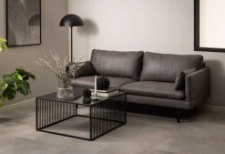 ACTONA GROUP Couchtisch »Strington, Marmoroptik schwarz - modern & stilvoll, pflegeleicht« Couchtisch, Beistelltisch, Kaffeetisch,OTTOs Choice,Glasplatte & Metallgestell, verschiedeneFormen
