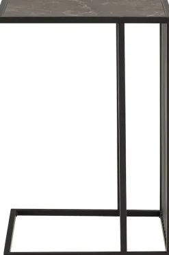 ACTONA GROUP Couchtisch »Strington Beistelltisch, Belastbarkeit bis 20 kg, verschiedene Größen« Ecktisch, Metalllamellen, in verschiedene Tischplatten, pflegeleicht