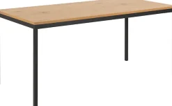 ACTONA GROUP Esstisch mit Gestell aus pulverbeschichtetem Metall, Breite 160 cm