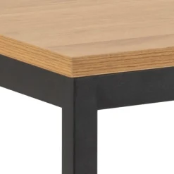 ACTONA GROUP Esstisch mit Gestell aus pulverbeschichtetem Metall, Breite 160 cm