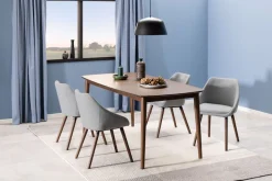 ACTONA GROUP Esstisch »Montreux Tisch, Breite 219 cm, Auszug,« Nussbaumfurnier, Schmetterlingsauszug inkl. Stauraum