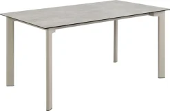 ACTONA GROUP Esstisch »Palermo« Esstisch, Tischplatte grau Anista rau keramisch, 160x90x75cm