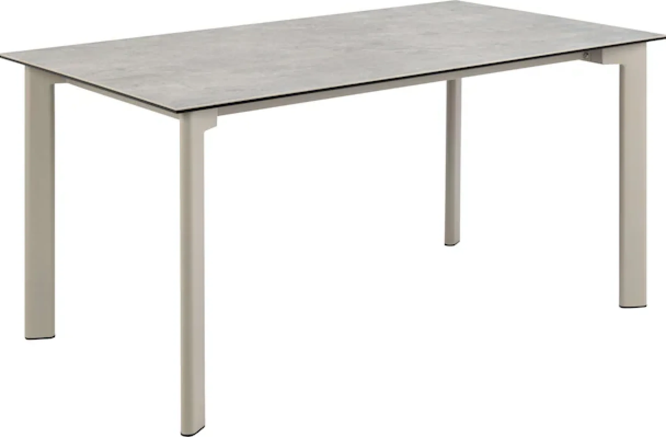 ACTONA GROUP Esstisch »Palermo« Esstisch, Tischplatte grau Anista rau keramisch, 160x90x75cm