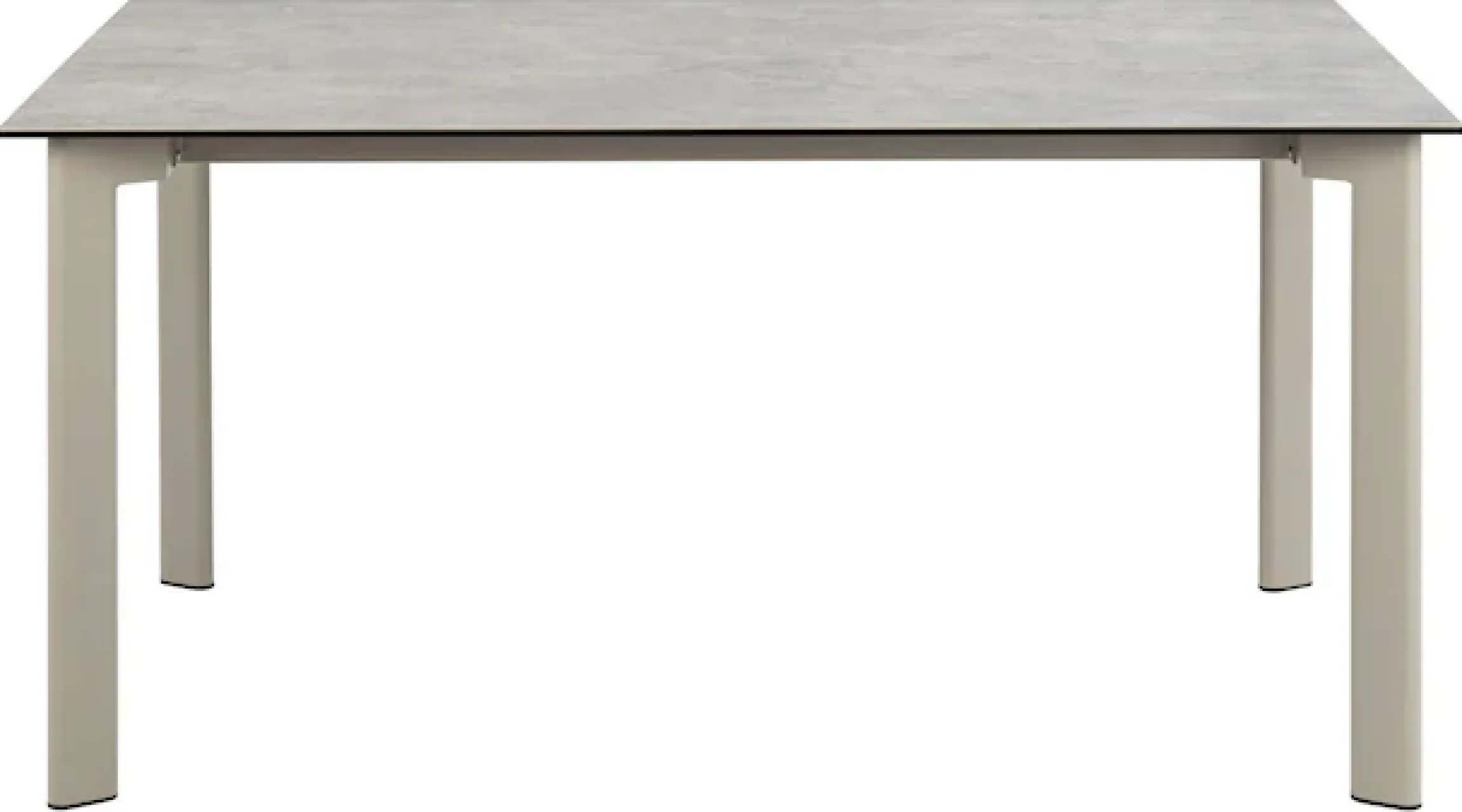 ACTONA GROUP Esstisch »Palermo« Esstisch, Tischplatte grau Anista rau keramisch, 160x90x75cm