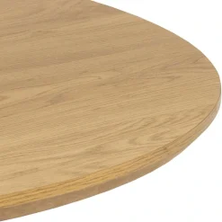 ACTONA GROUP Esstisch »Yale« Tisch, Esstisch, OTTOs Choice,Esszimmertisch, Wildeichenoptik, Lamellenfuß, braun, rund, Ø: 120 cm