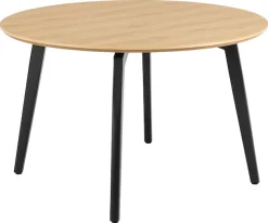 ACTONA GROUP Esszimmer-Set »Essgruppe, Speisetisch mit Wohnzimmerstühlen« Set, 1x Tisch + 4x Stühle, 5 Stk. tlg.