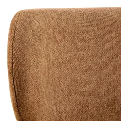 ACTONA GROUP Esszimmerstuhl »Lyric, Küchenstuhl, mit gepolsterter Sitzfläche« (Set) 2 Stk.Stuhl, Chenille, Retro-Futur, Chromstahlgestell, FSC™
