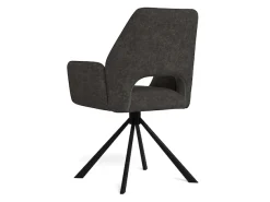 ACTONA GROUP Esszimmerstuhl »Graham 2er Set mit Armlehnen - drehbar & gepolstert, mehreren Farben« (Set) 2 Stk.Stoff, dekorativer Cut-Out, Drehfunktion, 4-Stern-Gestell, FSC™