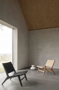 ACTONA GROUP Loungesessel »Carson« Eiche, minimalistischer Stil, erhältlich in zwei Farben