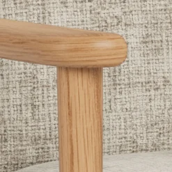 ACTONA GROUP Polsterstuhl »Polsterstuhl« () Stuhl mit Armlehne, beige, 71x84x83cm