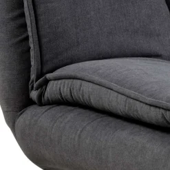 ACTONA GROUP Schlafsofa »VANBY Couch, Gästebett,Liegesofa mit Microfaserbezug, Schlaffunktion« Bettsofa, Grau, Stoff, Stahl, Click & Clack-Funktion, Breite: 196 cm