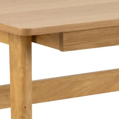 ACTONA GROUP Schreibtisch »Barnett« Schreibtisch, Schublade matt Eiche Lack Furnier,120x60x75cm