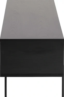 ACTONA GROUP TV-Schrank »Angus« TV-Bank ,TV Tisch mit 1 Schiebetür schwarz. Höhe 44,50 cm