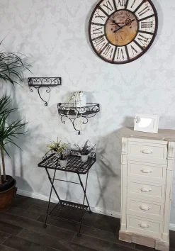 Ambiente Haus Deko-Wandregal »Wandregal-Set - antikbraun« 1 Stk. tlg.