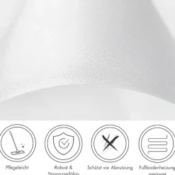 Andiamo Bodenschutzmatte »Premium Bürostuhlmatte, Made in Switzerland« 1 Stk. tlg. Bodenschutzplatte, robust & strapazierfähig für den täglichen Gebrauch