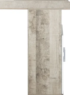 arthur berndt Babyzimmer-Komplettset »Jugendzimmer-Set »Kilian« 4-teilig« 4 Stk. tlg. Platinum Oak/ Weiß Nachbildung