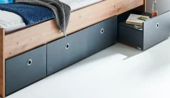 arthur berndt Jugendzimmer-Set »Alessio« Set, Bett und Kleiderschrank, 3 Stk. tlg. mit Melamin-Oberfläche