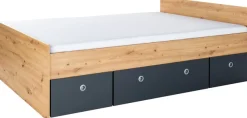 arthur berndt Jugendzimmer-Set »Alessio« Set, Bett und Kleiderschrank, 3 Stk. tlg. mit Melamin-Oberfläche