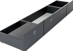 arthur berndt Jugendzimmer-Set »Alessio« Set, Bett und Kleiderschrank, 3 Stk. tlg. mit Melamin-Oberfläche
