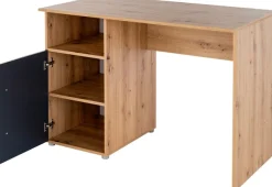 arthur berndt Jugendzimmer-Set »Alessio« Set, Bett, Kleiderschrank, Schreibtisch, Standregal und TV-Lowboard., 5 Stk. tlg. mit Melamin-Oberfläche