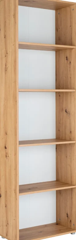 arthur berndt Jugendzimmer-Set »Alessio« Set, Bett, Kleiderschrank, Schreibtisch, Standregal und TV-Lowboard., 5 Stk. tlg. mit Melamin-Oberfläche