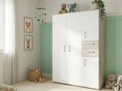 arthur berndt Jugendzimmer-Set »Jugendzimmer-Set »Bente« 3-teilig« 3tlg -Schrank, Bett, Schreibtisch, 3 tlg. Stauraumstark, pflegeleicht, zeitlos, Made in Germany