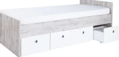 arthur berndt Jugendzimmer-Set »Jugendzimmer-Set »Bente« 3-teilig« 3tlg -Schrank, Bett, Schreibtisch, 3 tlg. Stauraumstark, pflegeleicht, zeitlos, Made in Germany
