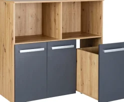 arthur berndt Kinderregal »Alessio« Modernes Spielzeugregal mit 3 geräumigen Schubkästen