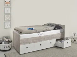 arthur berndt Stauraumbett »Jugendbett »Bente«« 1 tlg. Jugendbett inkl. Rollkästen