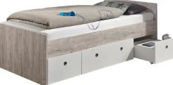 arthur berndt Stauraumbett »Jugendbett »Bente«« 1 tlg. Jugendbett inkl. Rollkästen