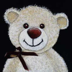 Artland Glasbild »Teddybär« Spielzeuge 1 Stk. tlg. in verschiedenen Größen