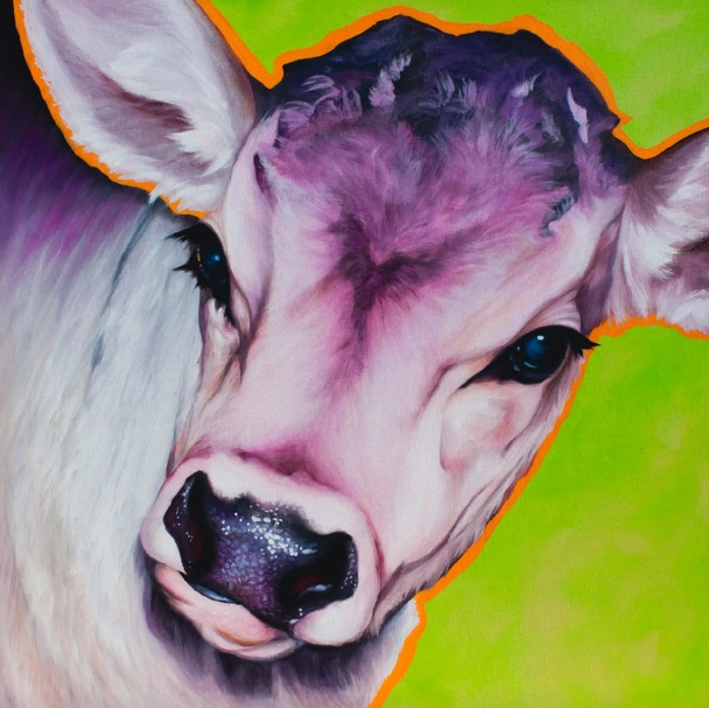 Artland Leinwandbild »Kuh Pretty Betty« Haustiere 1 Stk. tlg. auf Holzrahmen gespannt
