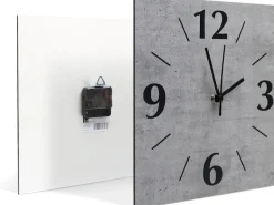 Artland Wanduhr »Elefant auf blau« wahlweise mit Quarz- oder Funkuhrwerk, lautlos ohne Tickgeräusche