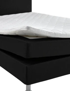 ATLANTIC home collection Boxbett »Edison« inkl. Bonnellfederkern-Matratze und Topper