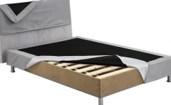 ATLANTIC home collection Boxbett »Edison« inkl. Bonnellfederkern-Matratze und Topper