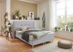 ATLANTIC home collection Boxbett »Barnett« mit Taschenfederkern-Matratze und Topper
