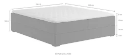 ATLANTIC home collection Boxbett »Lucy« ohne Kopfteil, frei im Raum stellbar, mit Bettkasten