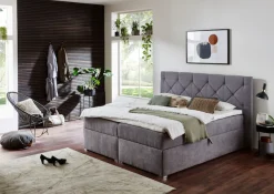 ATLANTIC home collection Boxbett »Meike« mit XXL-Bettkasten und Topper