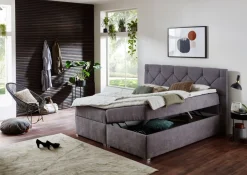 ATLANTIC home collection Boxbett »Meike« mit XXL-Bettkasten und Topper
