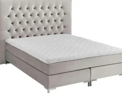ATLANTIC home collection Boxspringbett »Ronja« mit Topper und extra hohem Kopfteil